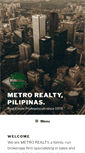 Mobile Screenshot of metrorealty.ph